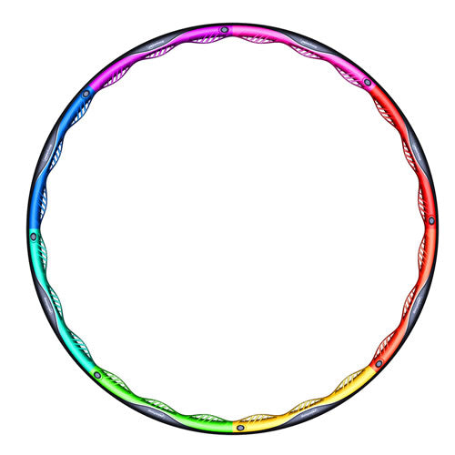 Powerhoop Deluxe Hula-Hoop-Reifen