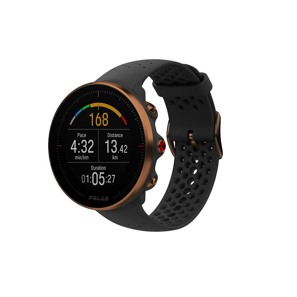 Polar Multifunktionsuhr Vantage M Schwarz-Kupfer M/L