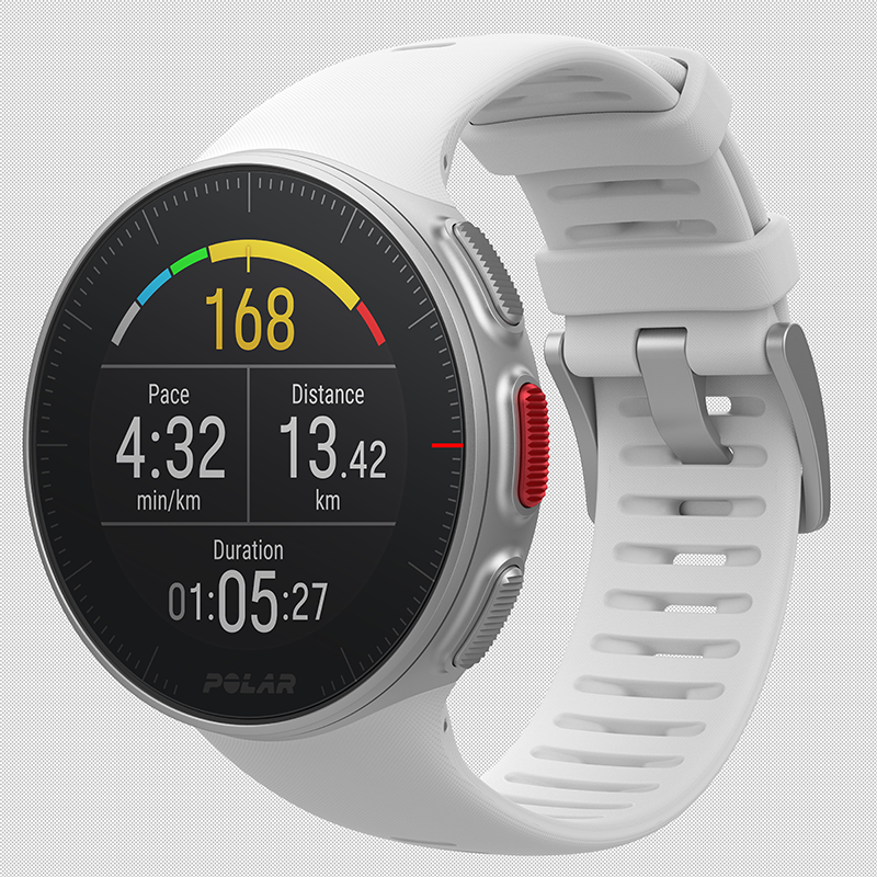 Polar Multifunktionsuhr Vantage V Weiss M/L