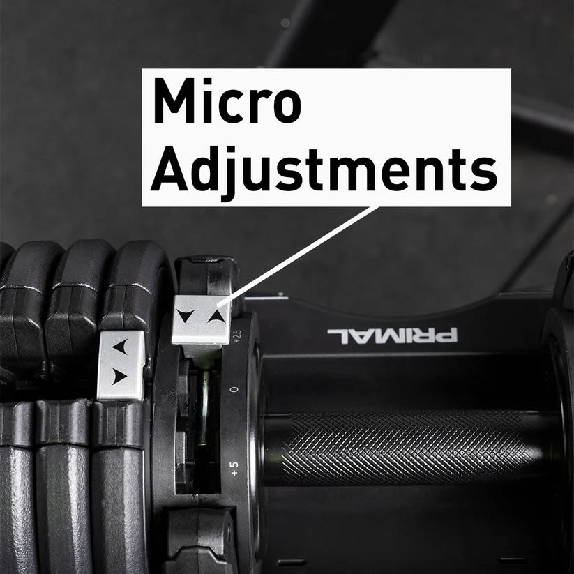 Primal Personal Series 34kg Adjustable Dumbbell