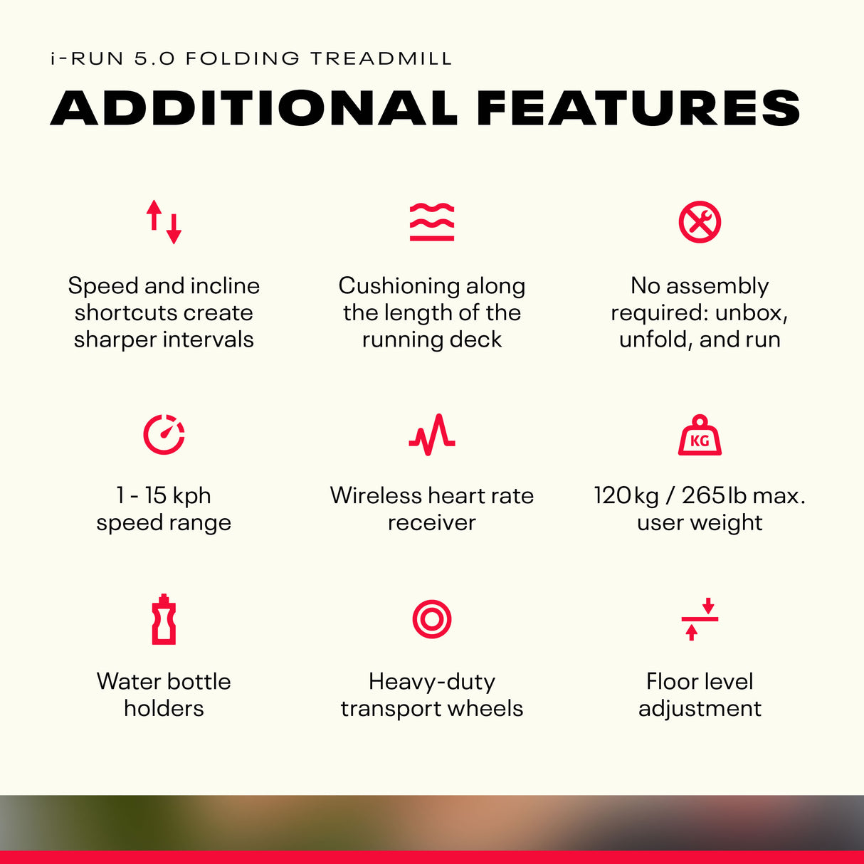 Reebok Laufband i-Run 5