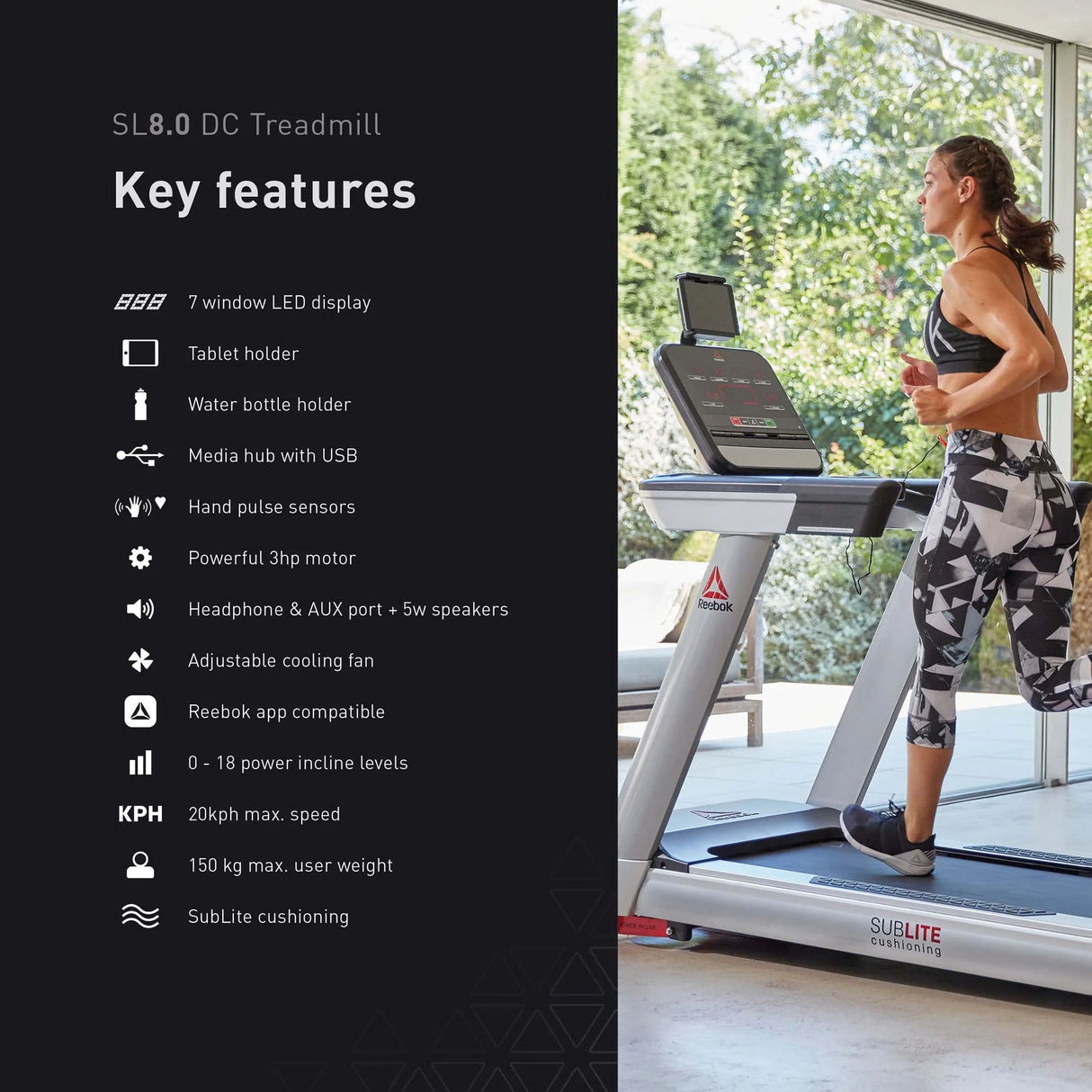 Reebok Laufband SL8.0