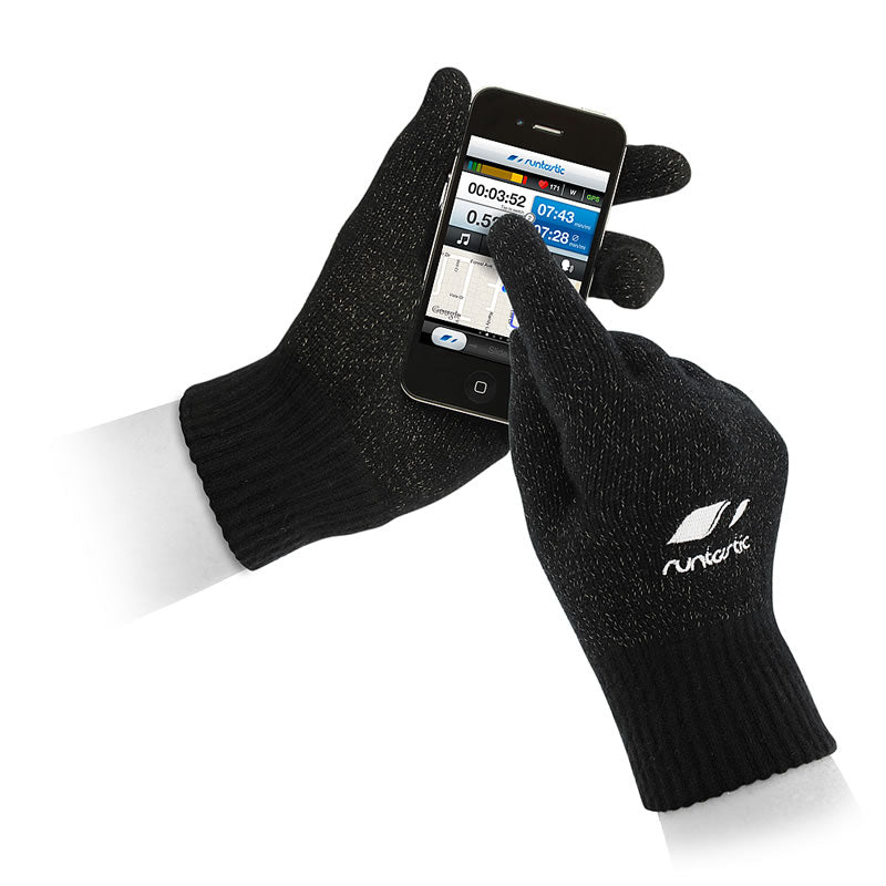 Handschuhe für Touchscreens und Smartphone - weiß
