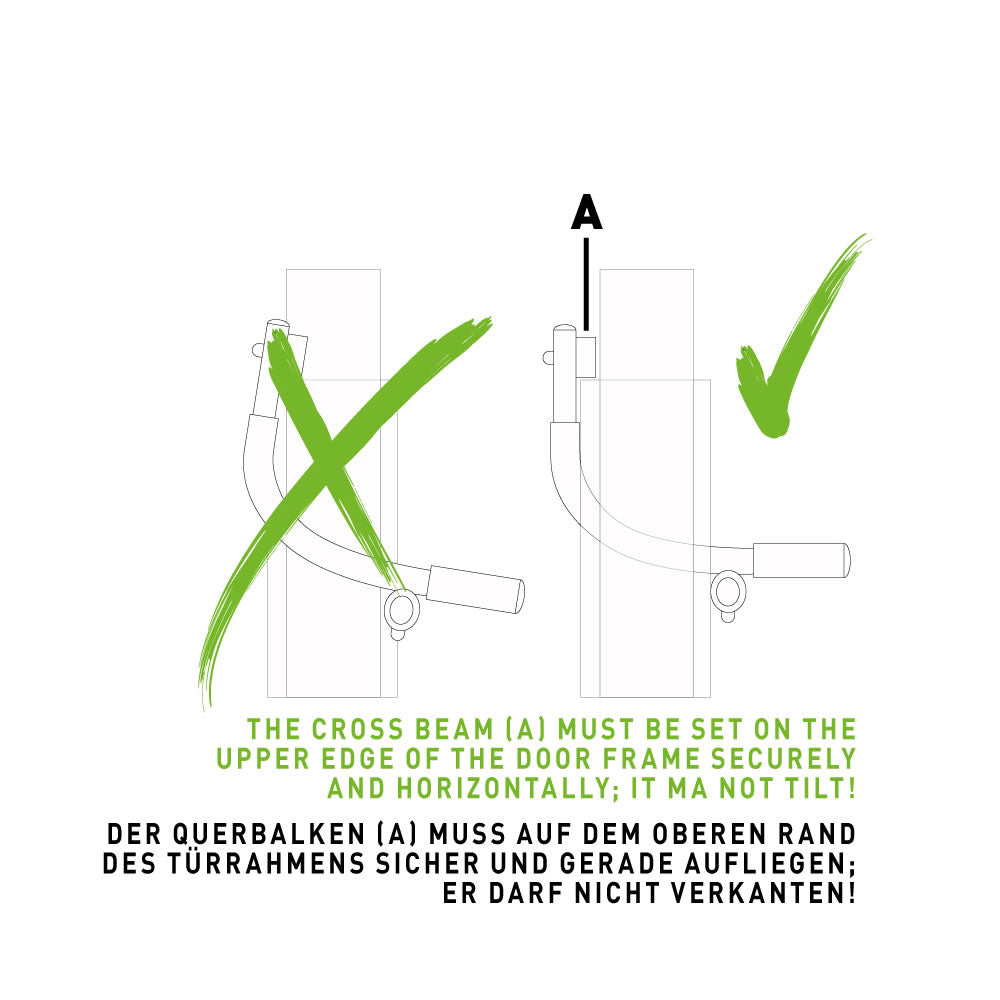 Schildkröt-Fitness Multifunktionales Türreck 4-in-1