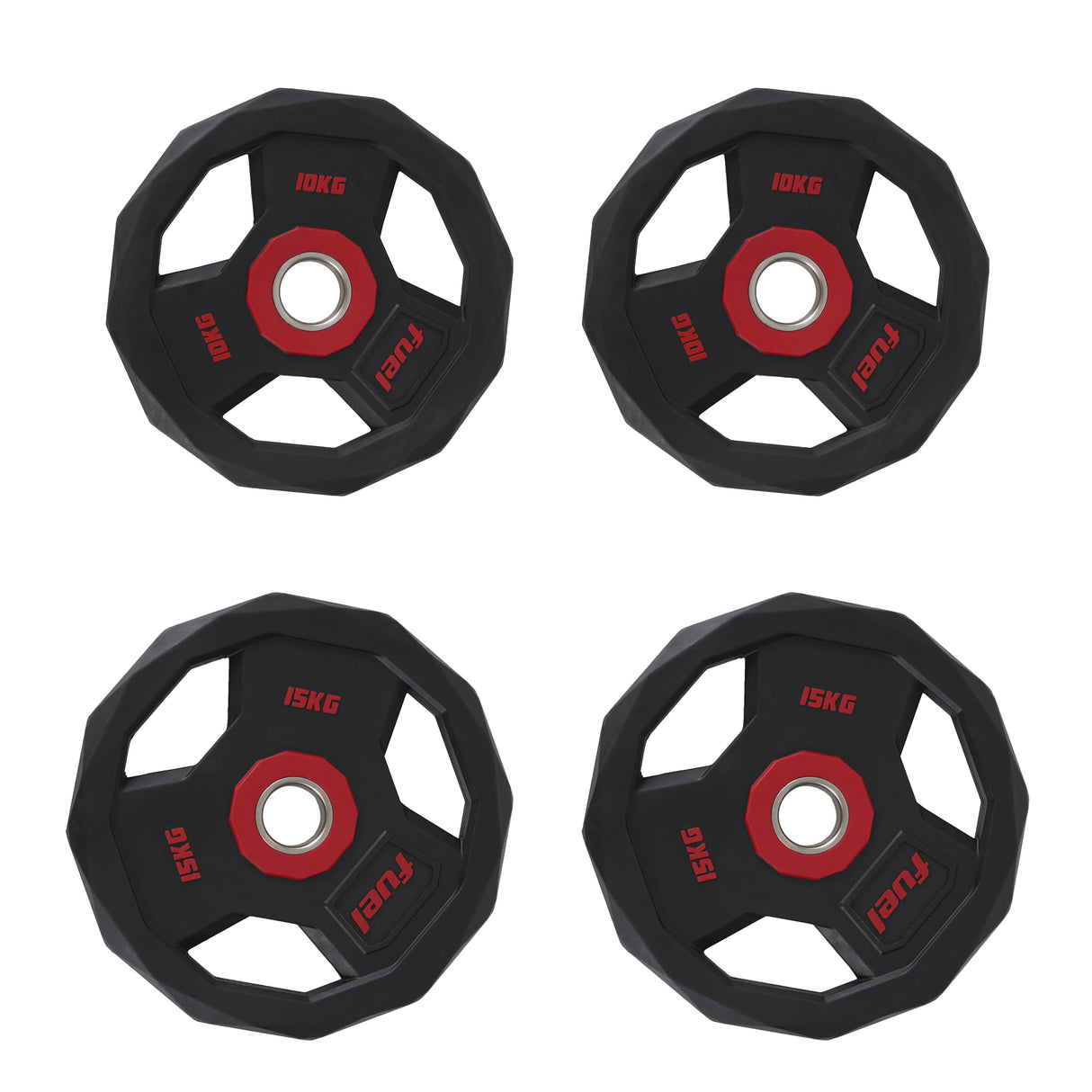 FUEL Fitness Olympia Hantelscheibenset Diamond 50kg