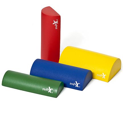 softX® -Lagerungsrolle halbrund Durchmesser 20cm/Blau