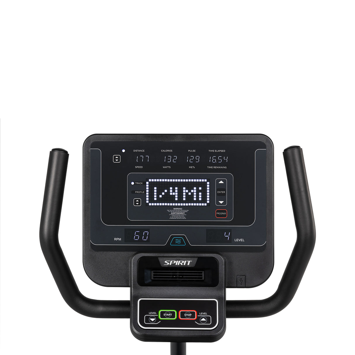 Spirit Fitness Liegeergometer CR800+ LED