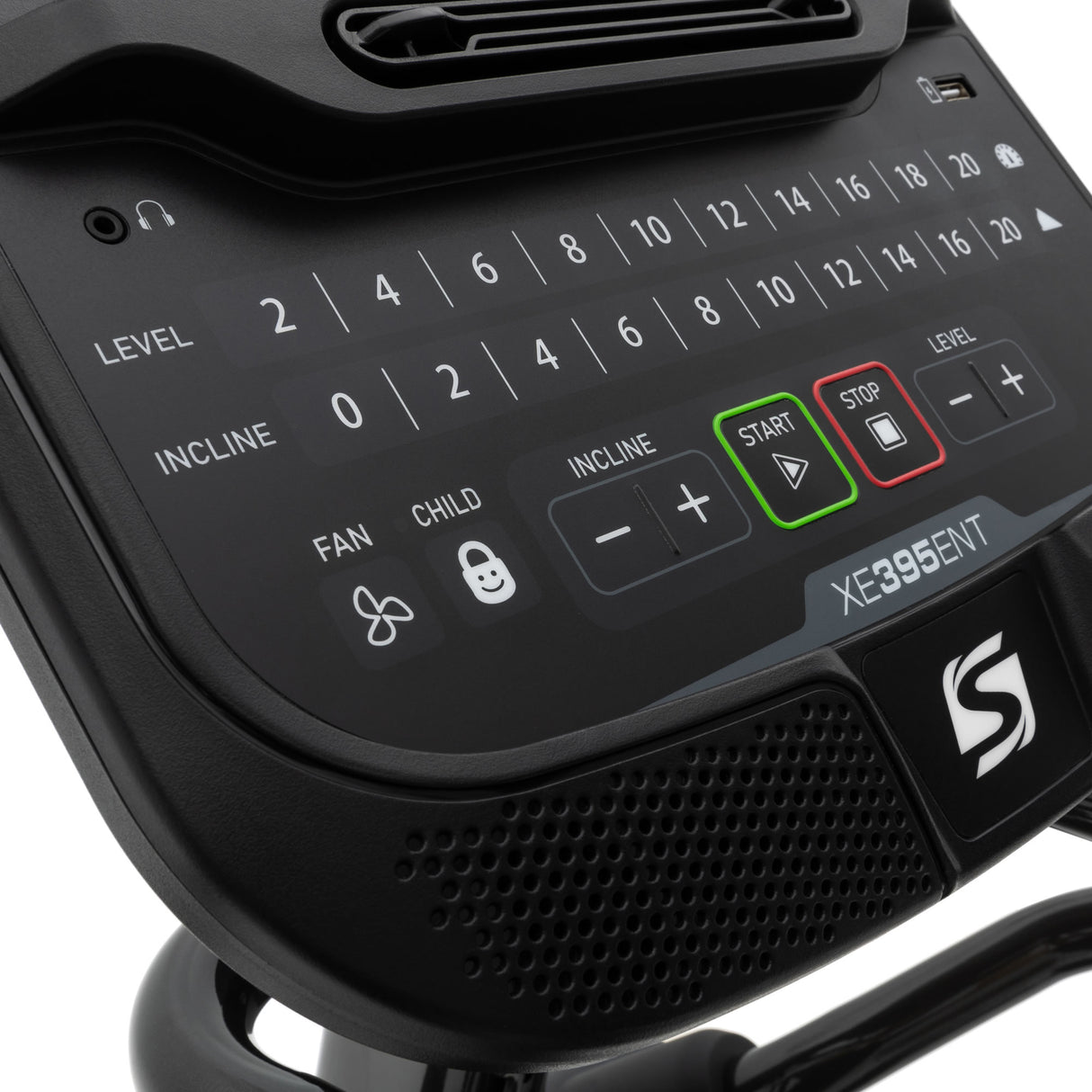 Spirit Fitness Crosstrainer XE395 ENT Black