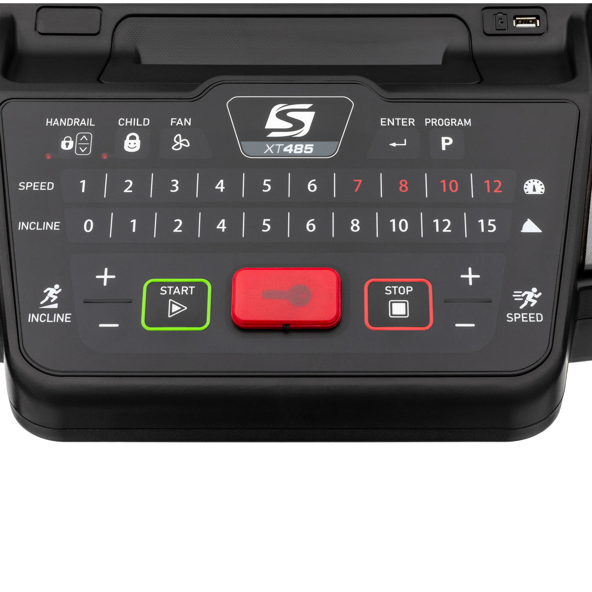 Spirit Fitness Laufband XT485 Black