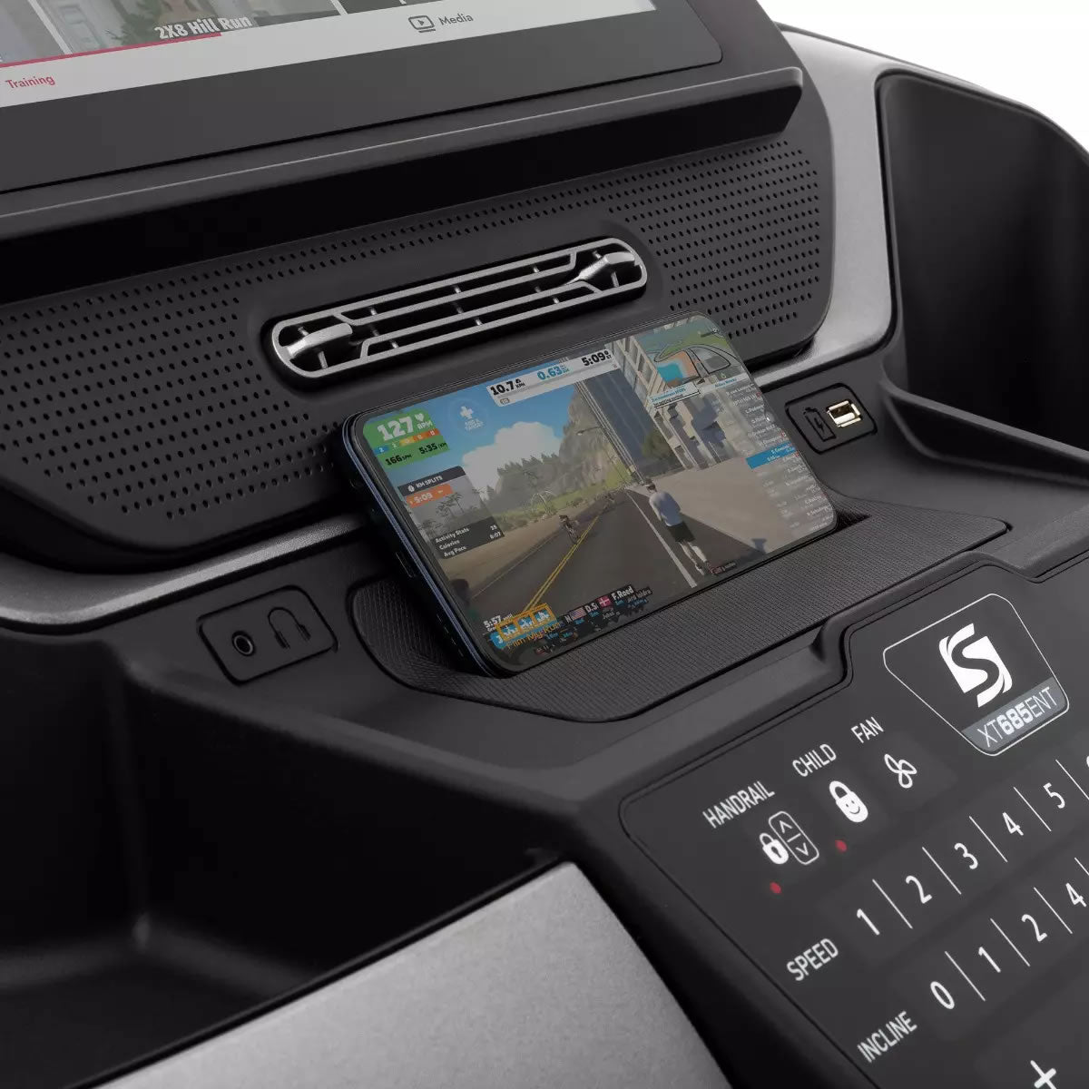 Spirit Fitness Laufband XT685 ENT Black