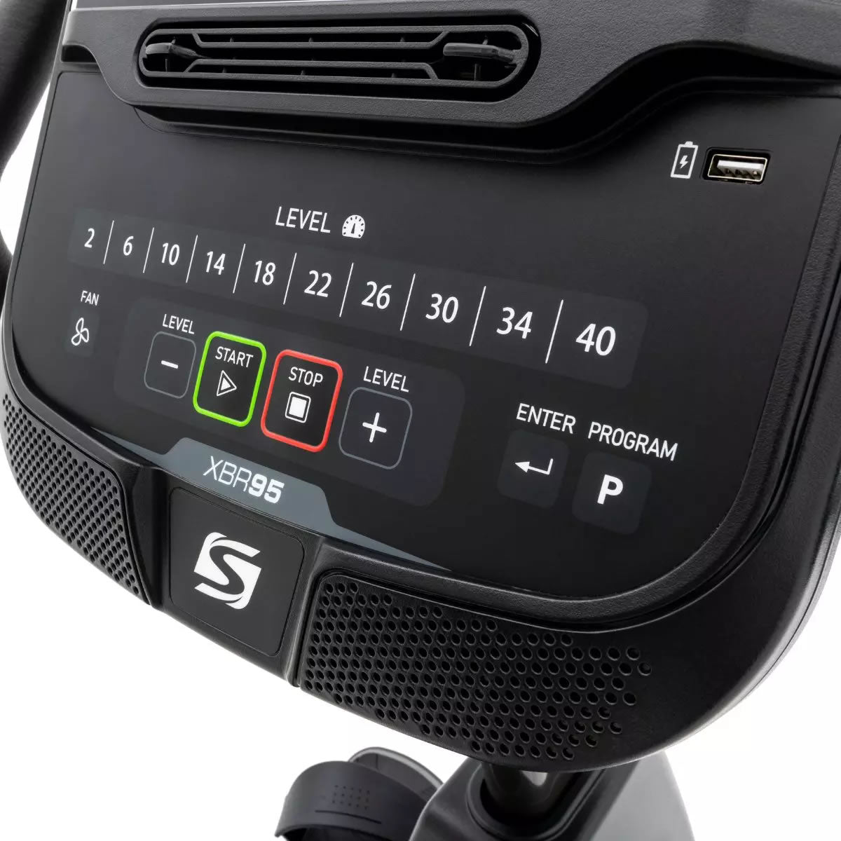 Spirit Fitness Liegeergometer XBR95 Black