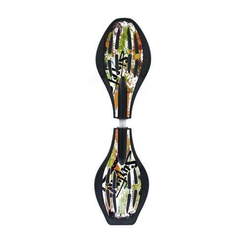 The Wave Graphitti Green/ Orange Waveboard