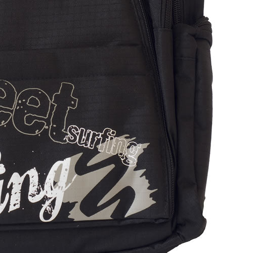 Streetsurfing Backpack Ventura Black/ Green, Rucksack