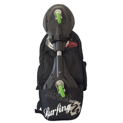 Streetsurfing Backpack Ventura Black/ Green, Rucksack