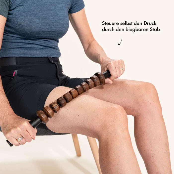 styleholz Faszienstab Woodstick Flex Hell Esche