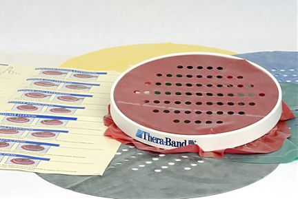 Thera-Band Progressiver Handtrainer 6 Latexeinsätze- Gelb
