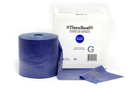 Thera-Band Übungsband klassisch (45,5 m) Extra Stark/Blau