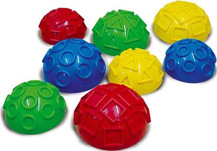 Togu Geo Balance Igel, 2er-Set 16 cm - Grün - 2er Set