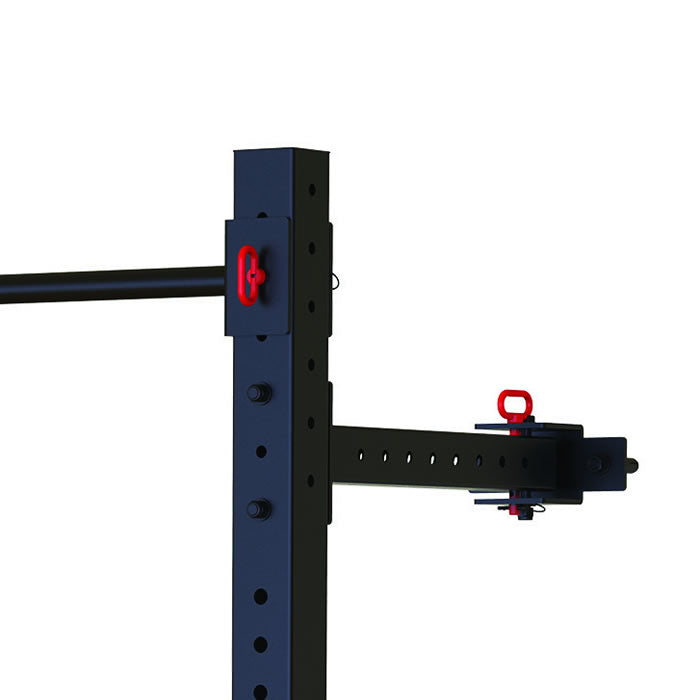 TOORX klappbare Langhantel-Station zur Wandmontage WLX 2800