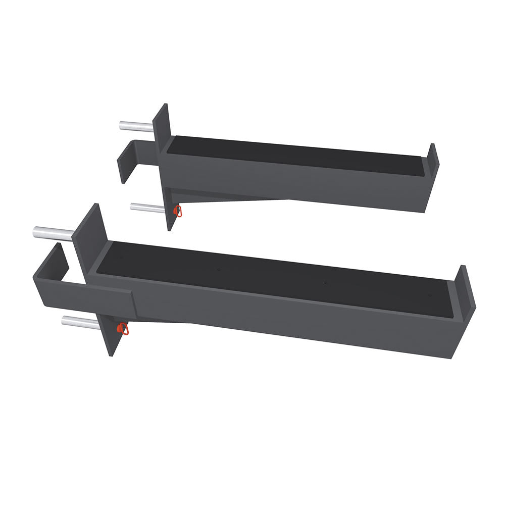 TOORX klappbare Langhantel-Station zur Wandmontage WLX 2800