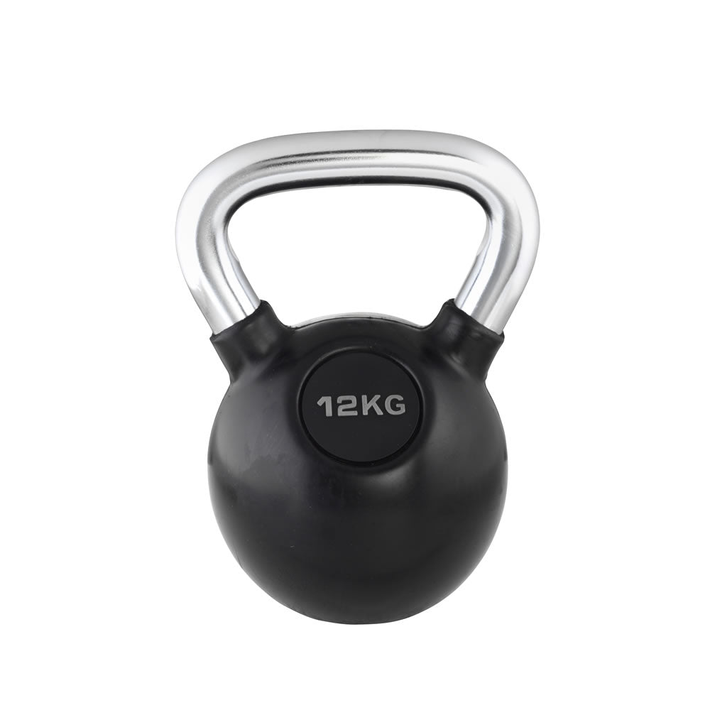 Trendy Kettlebell Chrom-Gummi 12kg