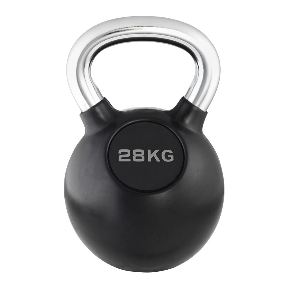 Trendy Kettlebell Chrom-Gummi 28kg