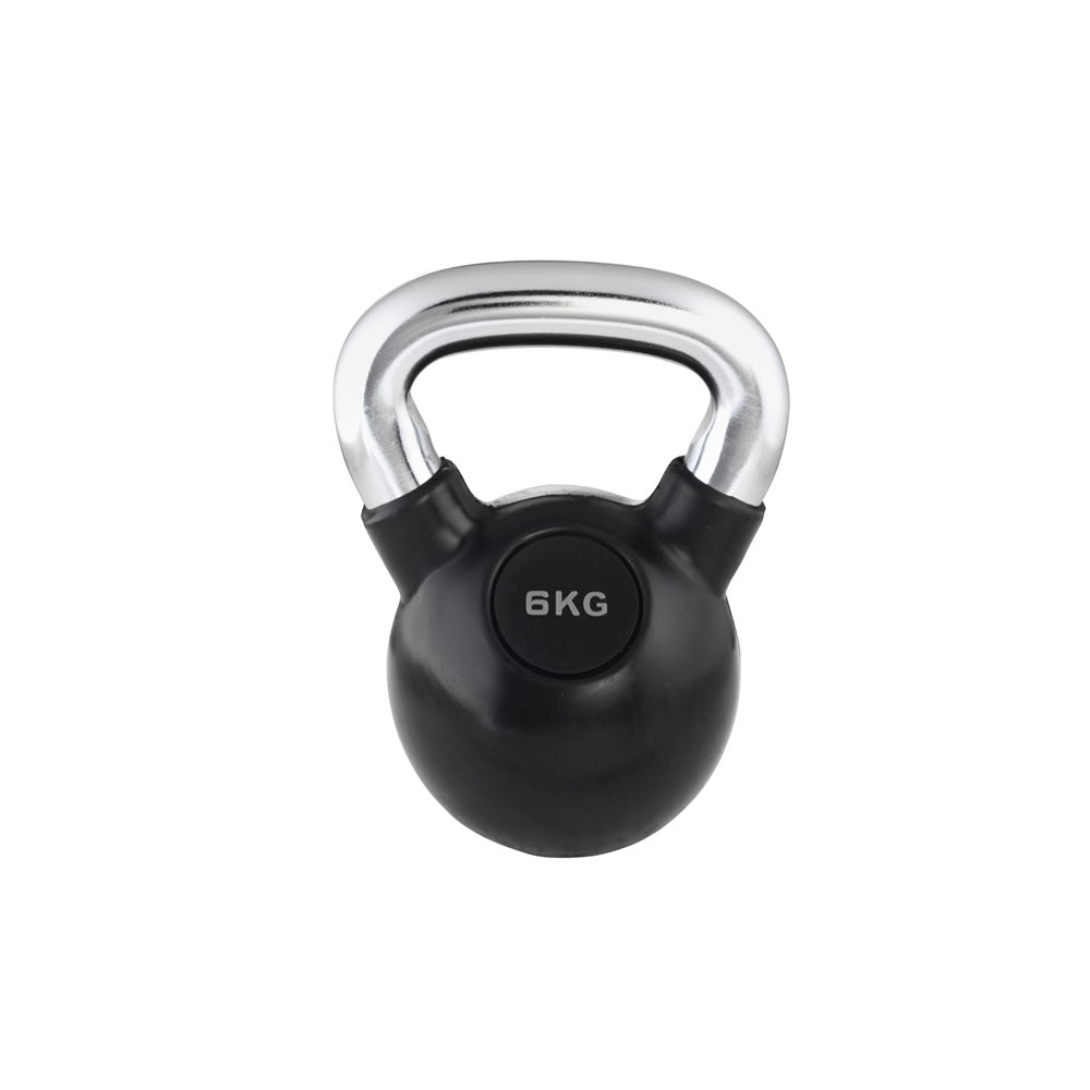 Trendy Kettlebell Chrom-Gummi 6kg