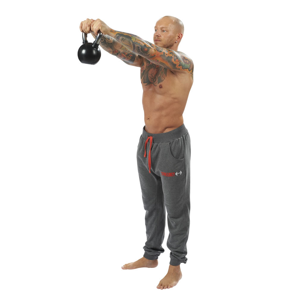 Trendy Kettlebell Chrom-Gummi 4kg