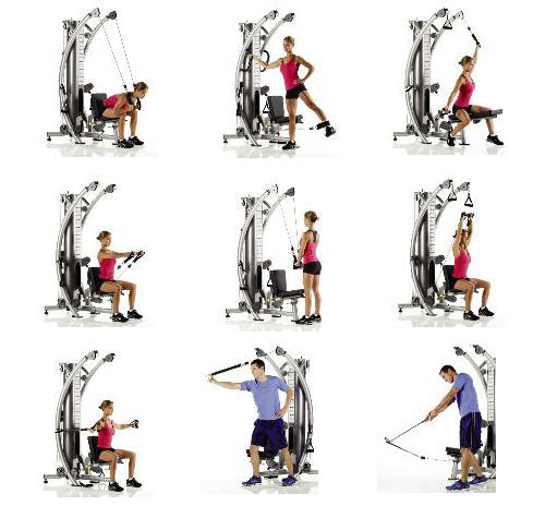 Tuff Stuff Kraftstation SPT-6X Six Pack Trainer