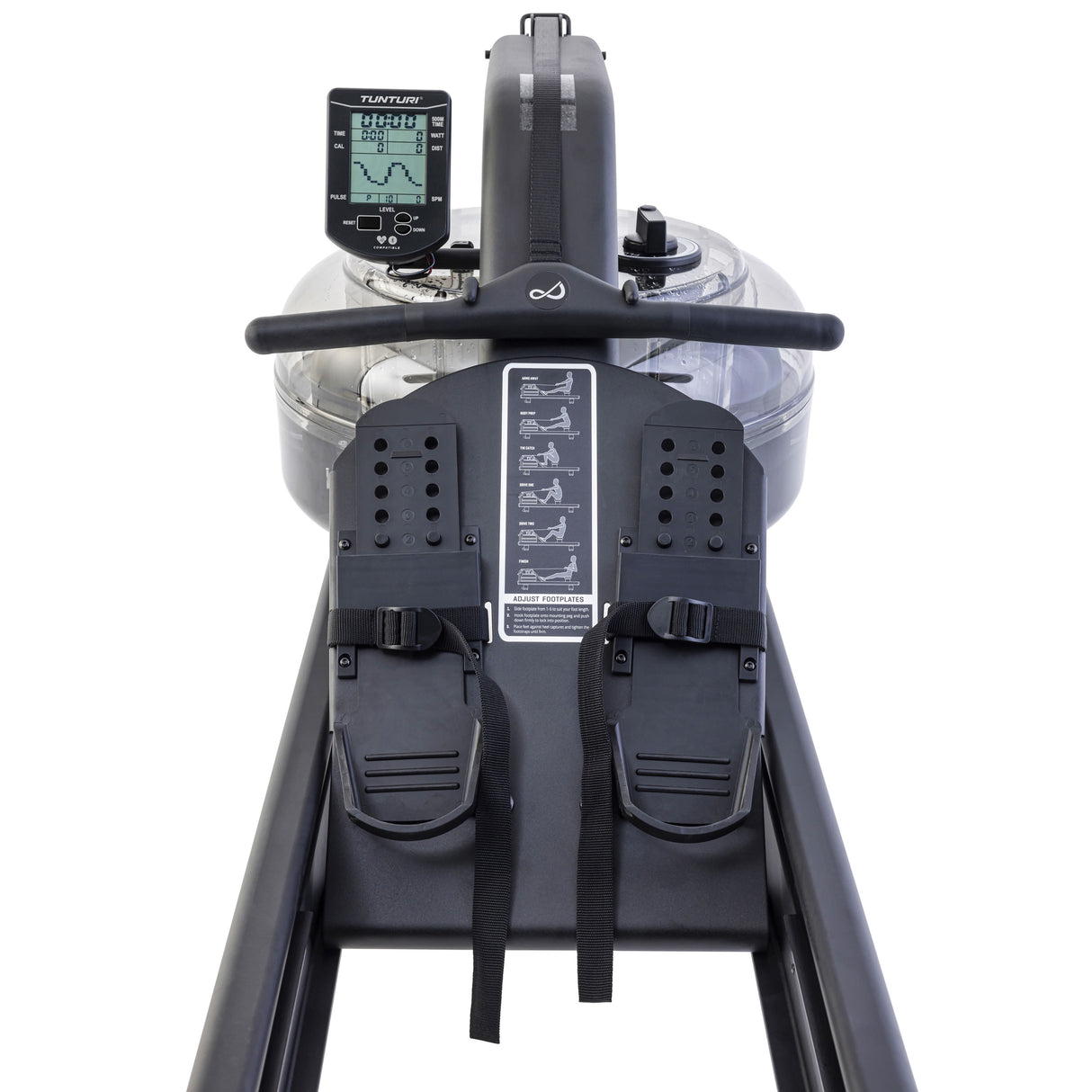 Tunturi Platinum RW30 Rower By Fluid Rudergerät