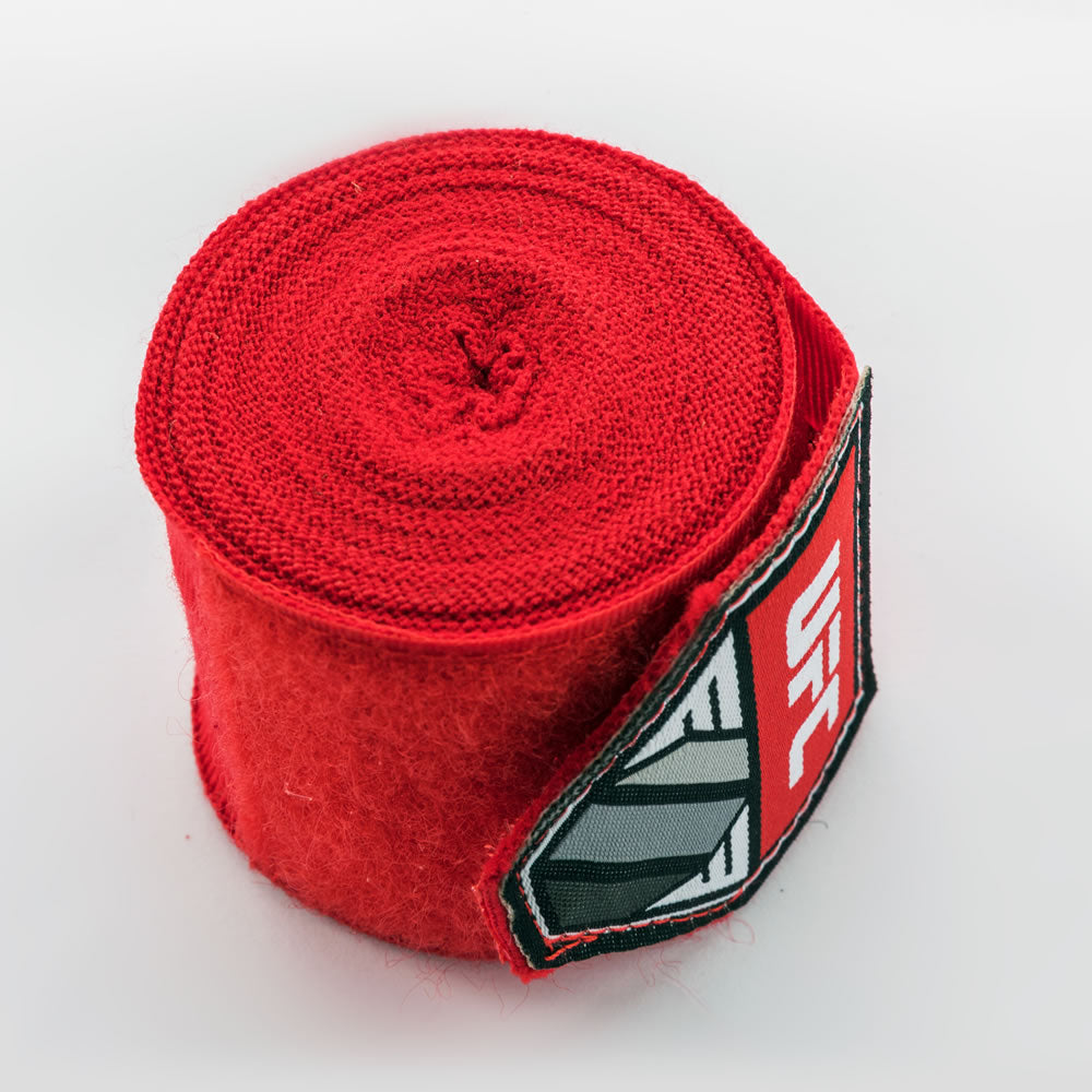 UFC Hand Wraps Boxbandagen Rot 4,6m