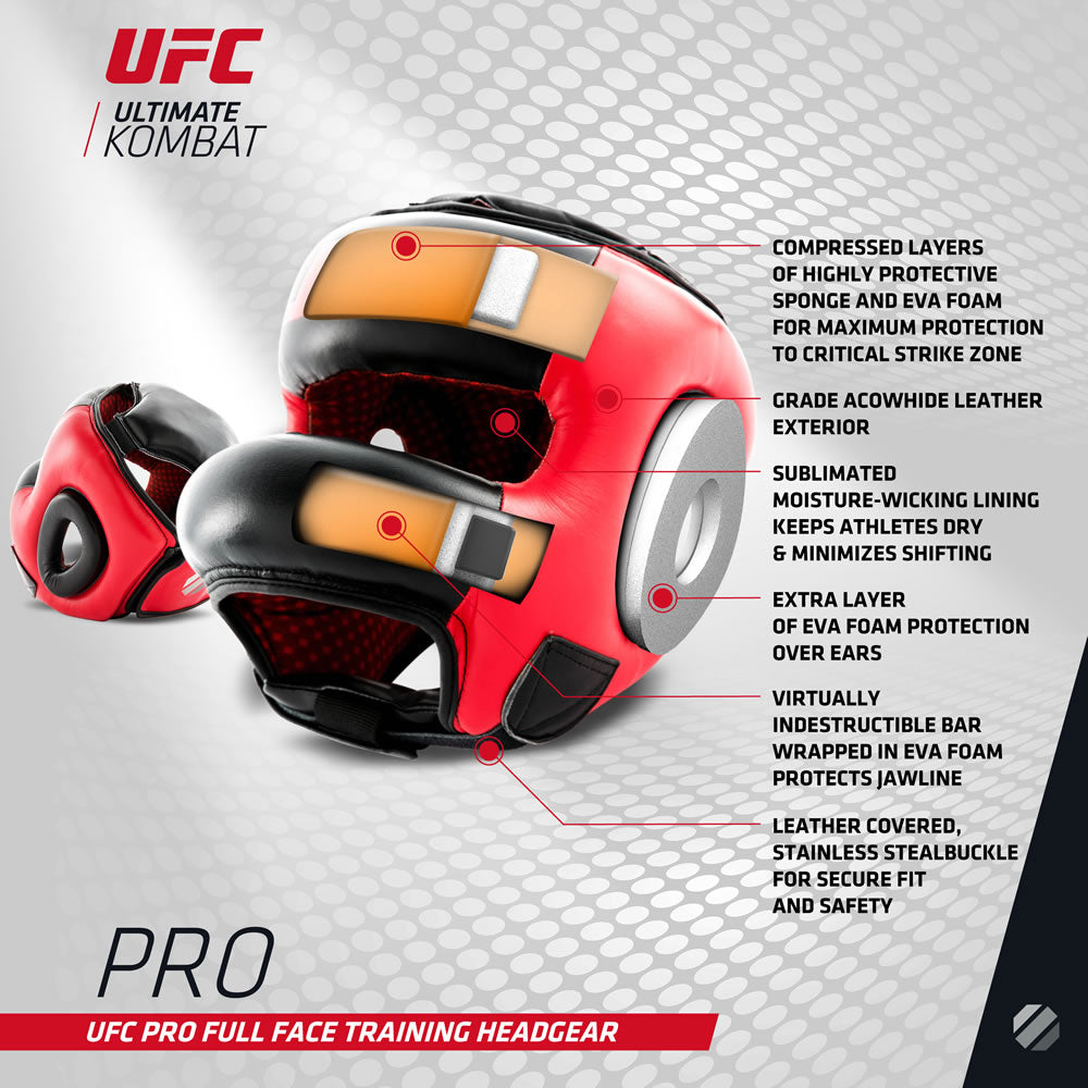 UFC Kopfschutz Pro Full Face Gr. S