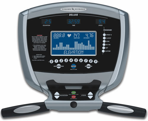 Vision Fitness T9550 Modell 2011/2012