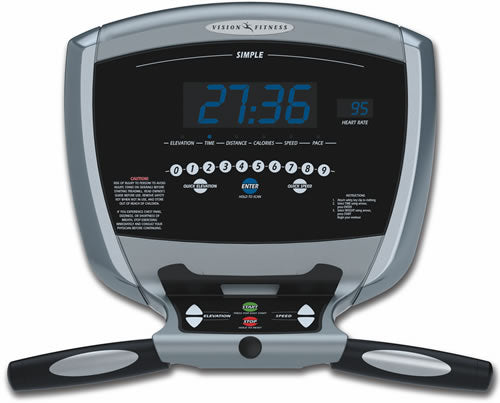 Vision Fitness T9550 Modell 2011/2012