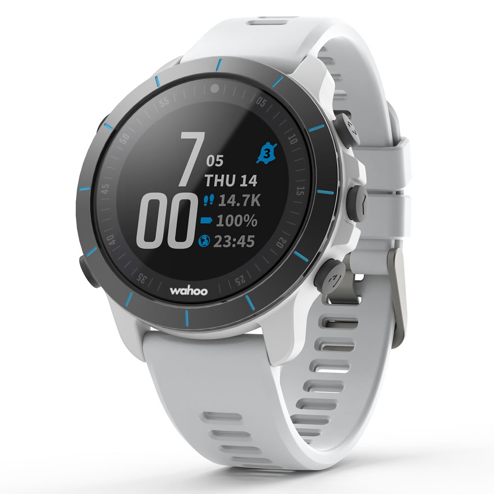 Wahoo ELEMNT RIVAL Multisport GPS Uhr Kona Weiss