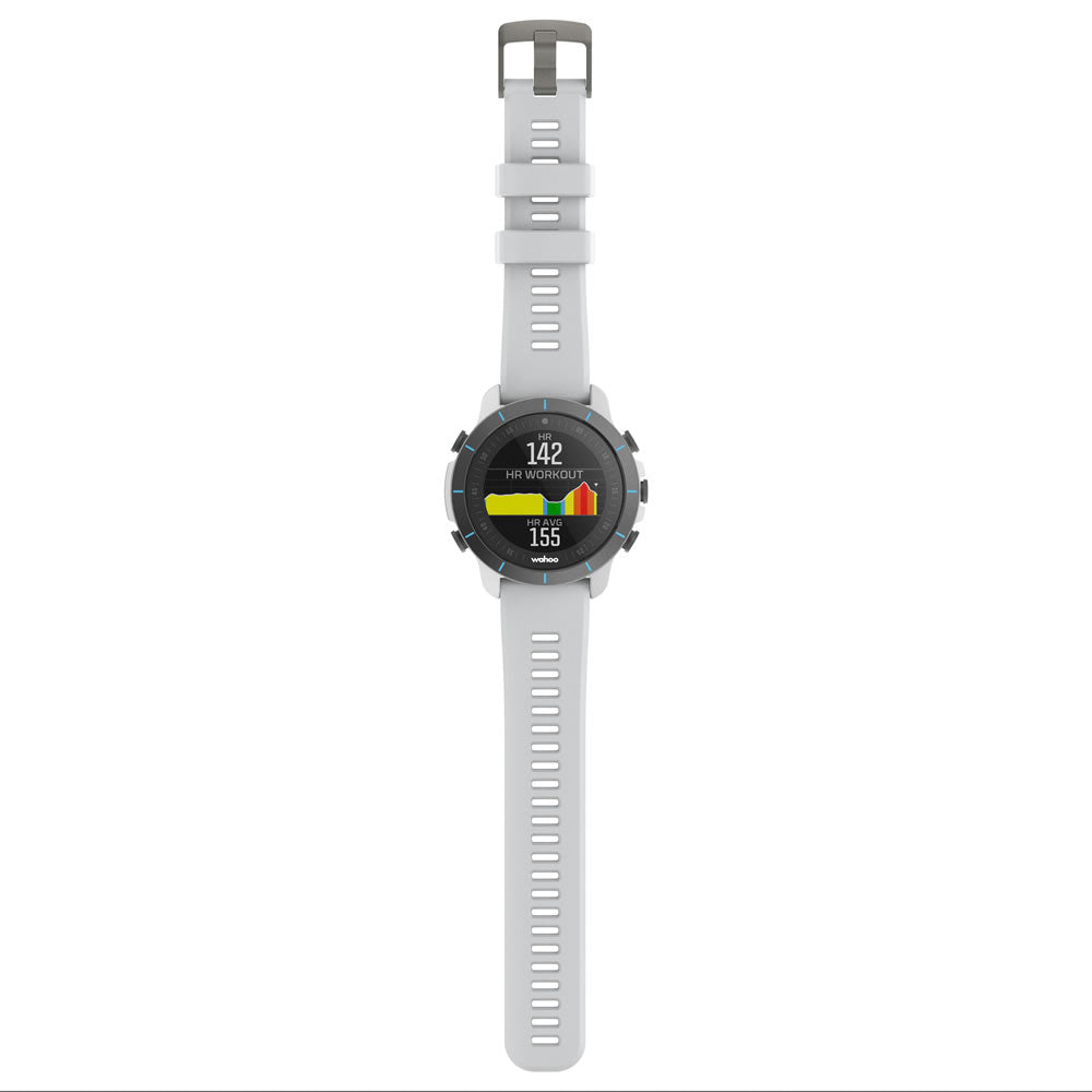 Wahoo ELEMNT RIVAL Multisport GPS Uhr Kona Weiss