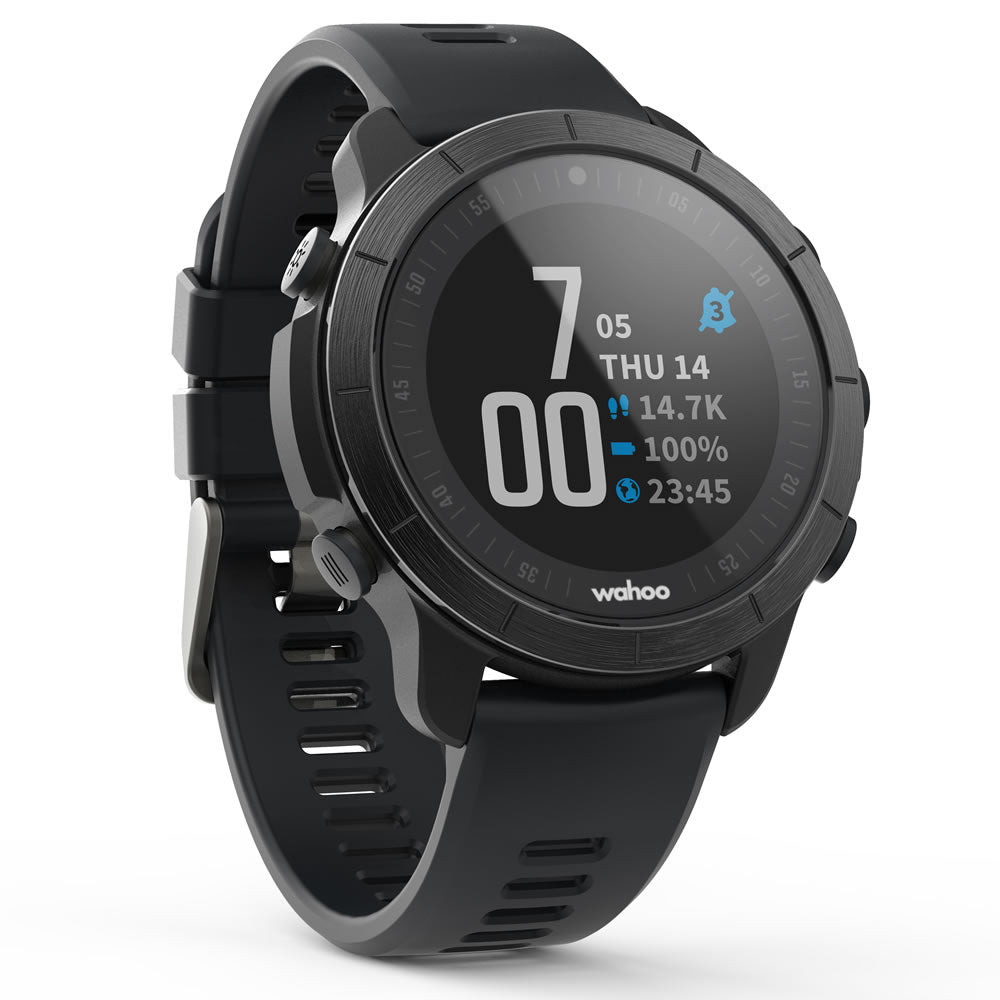 Wahoo ELEMNT RIVAL Multisport GPS Uhr Stealth Grau