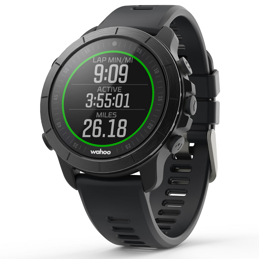 Wahoo ELEMNT RIVAL Multisport GPS Uhr Stealth Grau