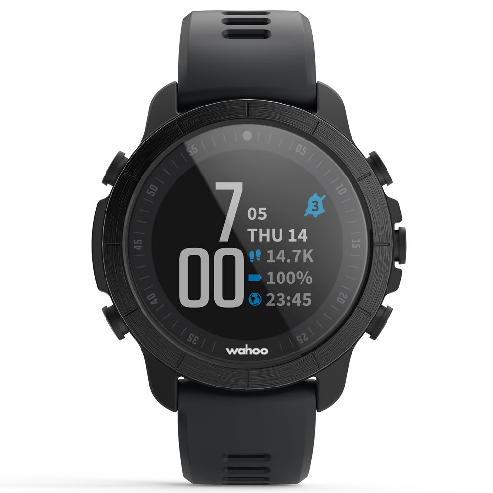 Wahoo ELEMNT RIVAL Multisport GPS Uhr Stealth Grau