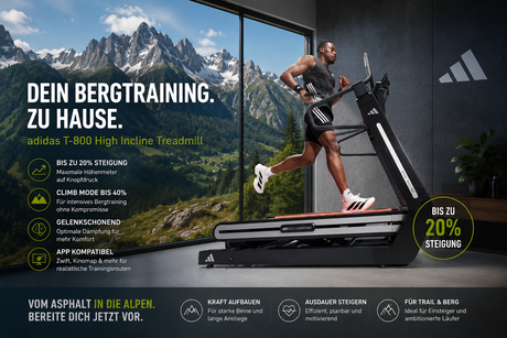 Trailrunning auf dem Laufband
