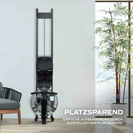 Fluid Rower Rudergerät Apollo Plus Black