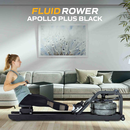 Fluid Rower Rudergerät Apollo Plus Black