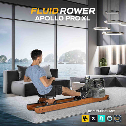 Fluid Rower Rudergerät Apollo PRO XL