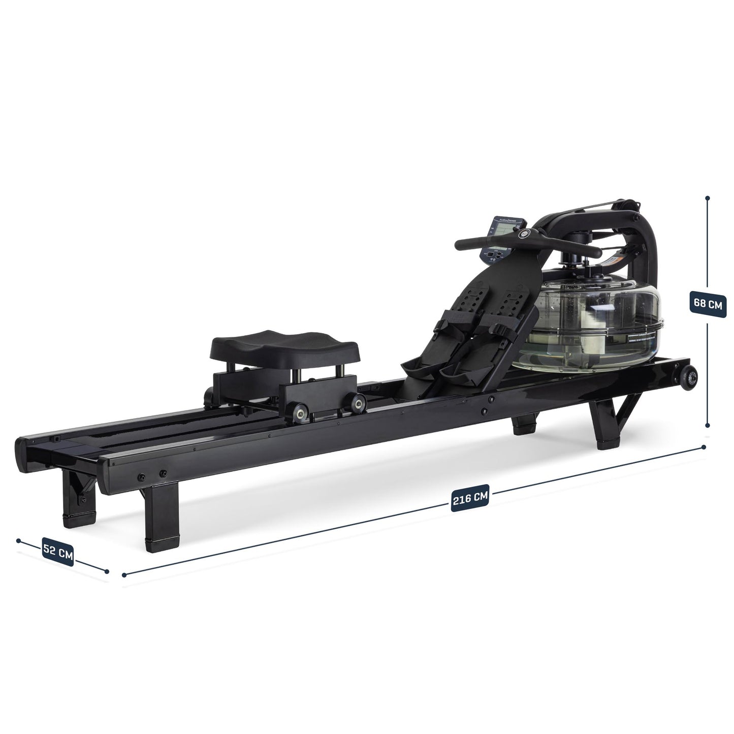 Fluid Rower Rudergerät NEON Pro V Black