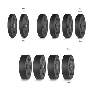 VEGA Bumper plates Set 160kg / Olympia Hantelscheiben