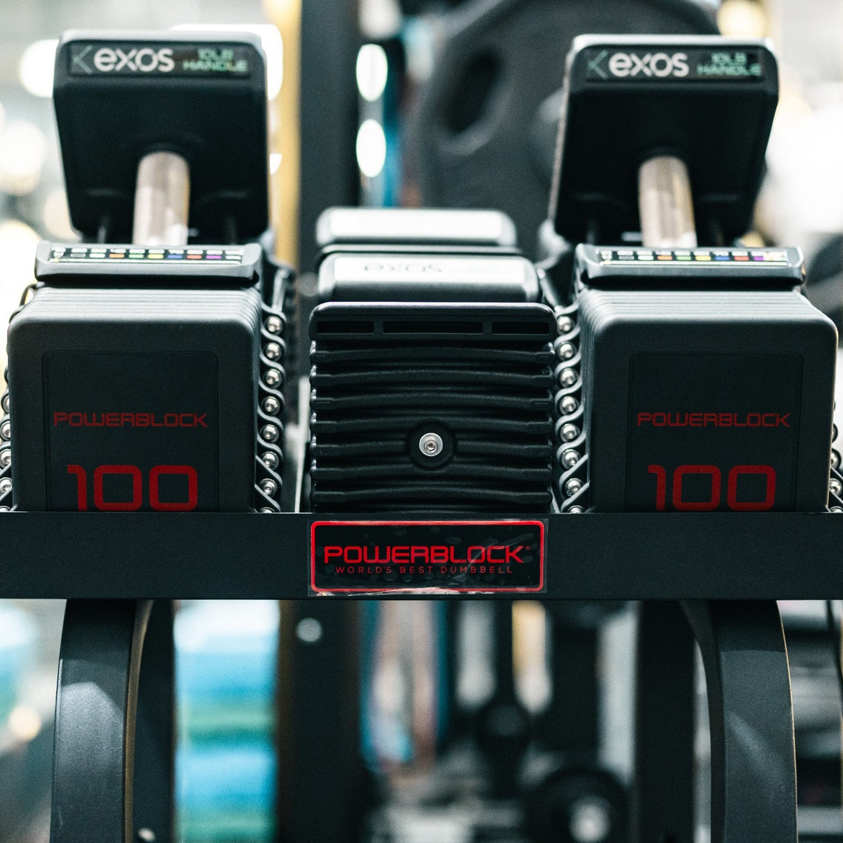 PowerBlock Pro 100 Commercial Hantelpaar 2–45 kg inkl. Pro Rack Stand
