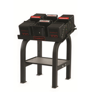 PowerBlock Pro 100 Commercial Hantelpaar 2–45 kg inkl. Pro Rack Stand