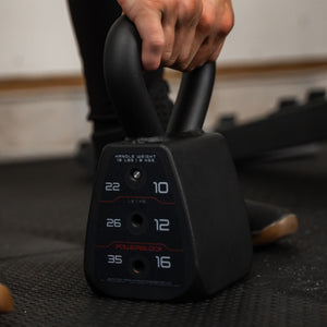 PowerBlock Verstellbare Kettlebell 8–16 kg