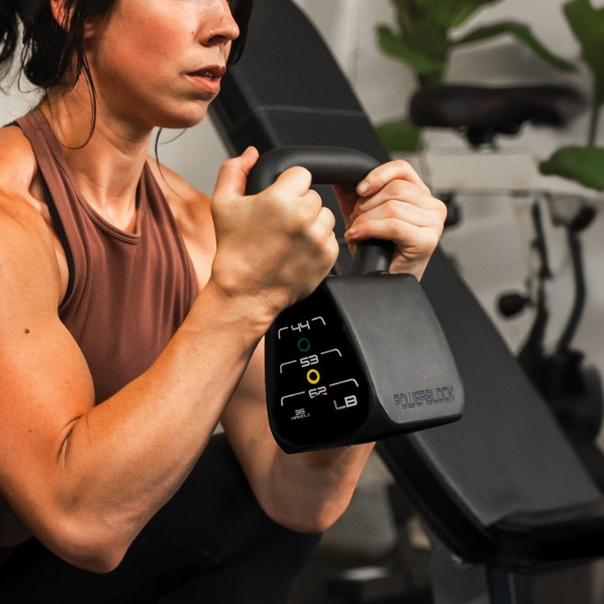 PowerBlock Verstellbare Kettlebell 8–16 kg
