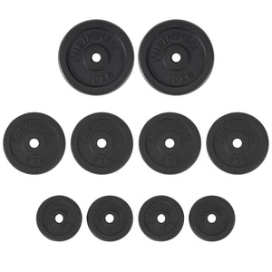 FUEL Fitness Hantelscheibenset Guss 50Kg